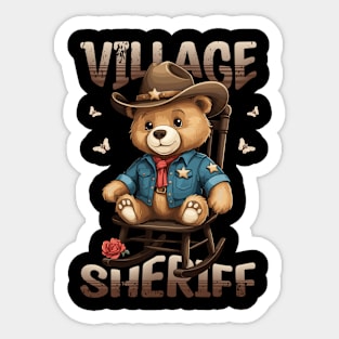 Village Sheriff Sticker